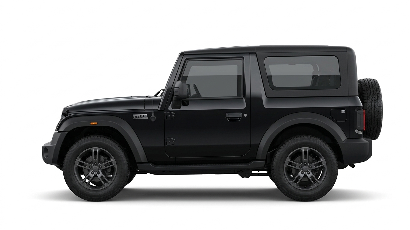 Mahindra Thar 3 Doors Black